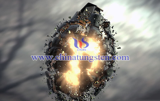 tungsten alloy cylindrical fragment image