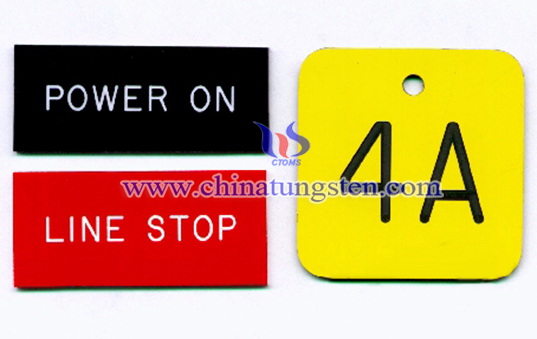 tungsten pipe tag image